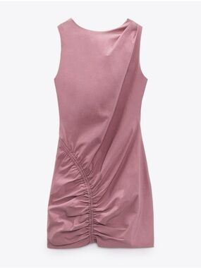ZARA Open Back Dress NWT Summer Vacation Travel Cruise Birthday